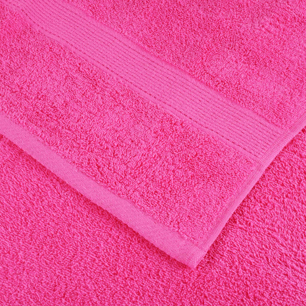 🏆 Premium Luxury Towels SOLUND 4pcs Pink 100x200cm 600gsm ✨ Ultra-Soft Egyptian Cotton Bath Towels