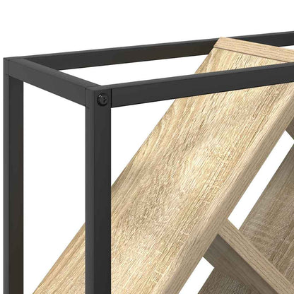 Wine Rack Sonoma Oak 51x18x52,5 cm Engineered Wood