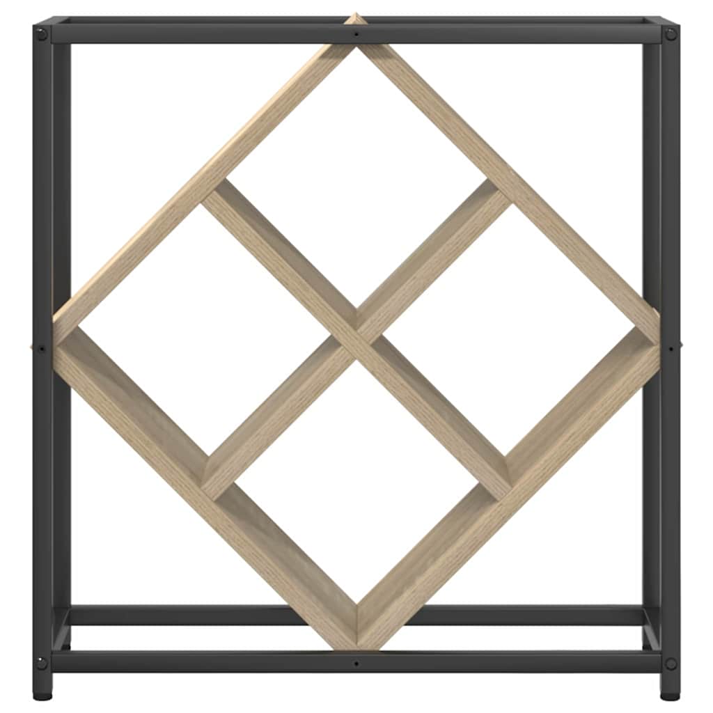 Wine Rack Sonoma Oak 51x18x52,5 cm Engineered Wood