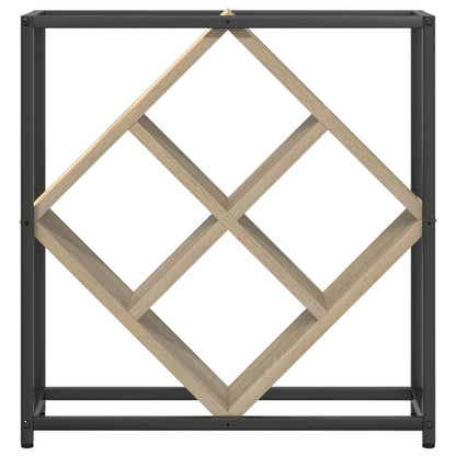 Wine Rack Sonoma Oak 51x18x52,5 cm Engineered Wood