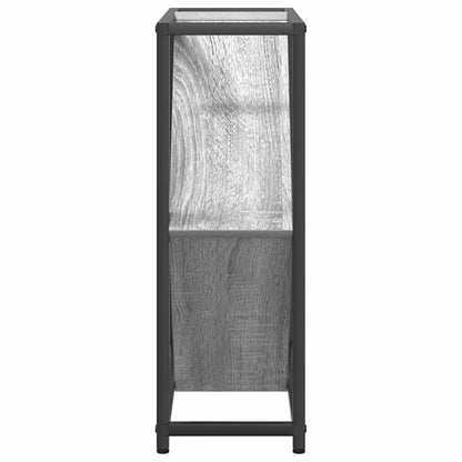 Wine Rack Grey Sonoma 51x18x52,5 cm Engineered Wood