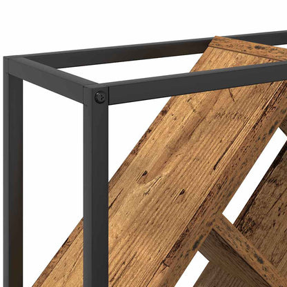 Wine Rack Old Wood 51x18x52,5 cm Engineered Wood