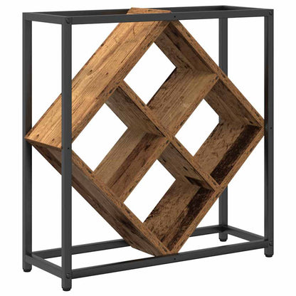 Wine Rack Old Wood 51x18x52,5 cm Engineered Wood