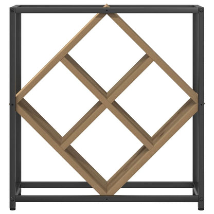 Wine Rack Artisan Oak 51x18x52,5 cm Engineered Wood