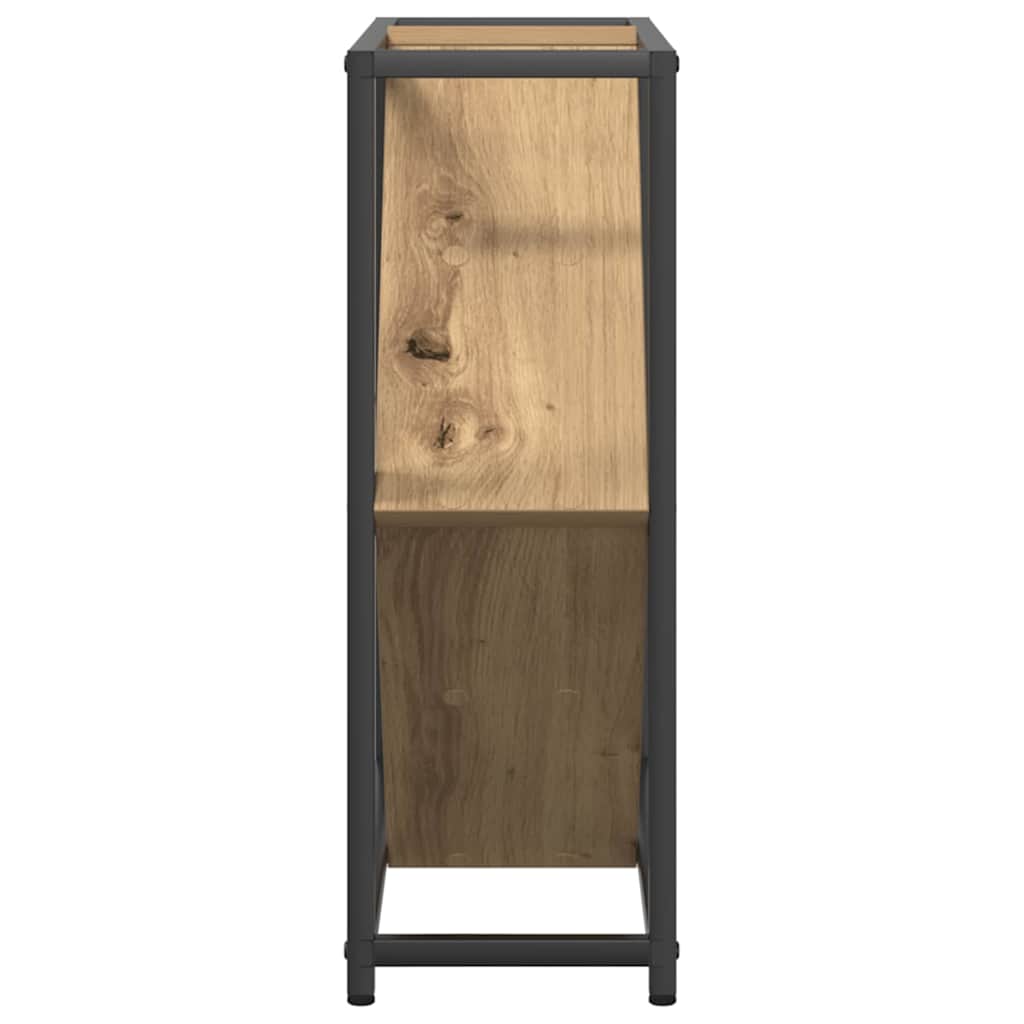 Wine Rack Artisan Oak 51x18x52,5 cm Engineered Wood