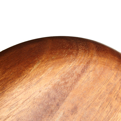 Dimensions diagram for the Kora round acacia wood serving plate