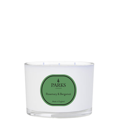 VINTAGE AROMATHERAPY ROSEMARY & BERGAMOT 350G 3 WICK CANDLE