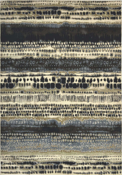 Batik Multicolour Abstract Rug
