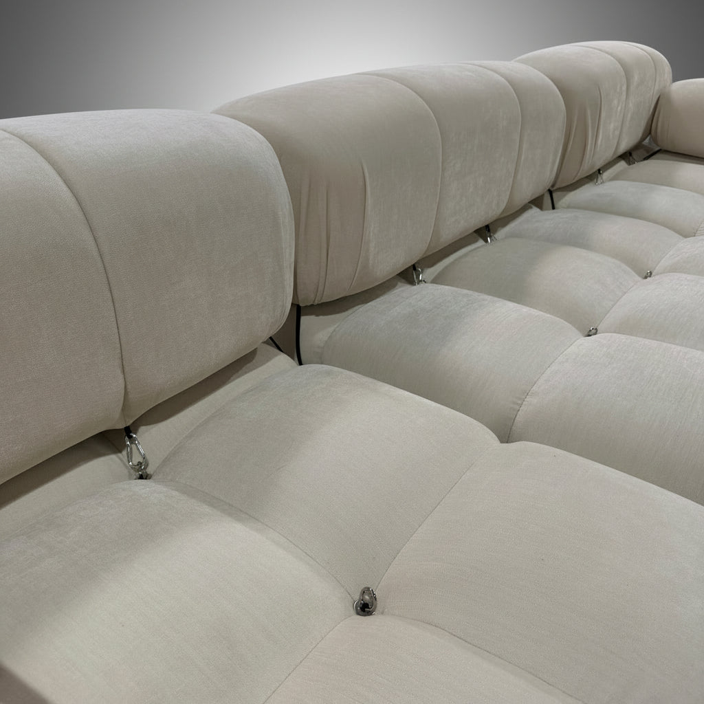 Camaleonda Modular Sectional Sofa - Faux Suede Charcoal