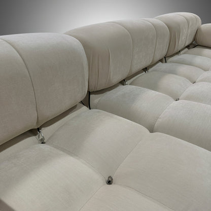 Camaleonda Modular Sectional Sofa - Faux Suede Charcoal