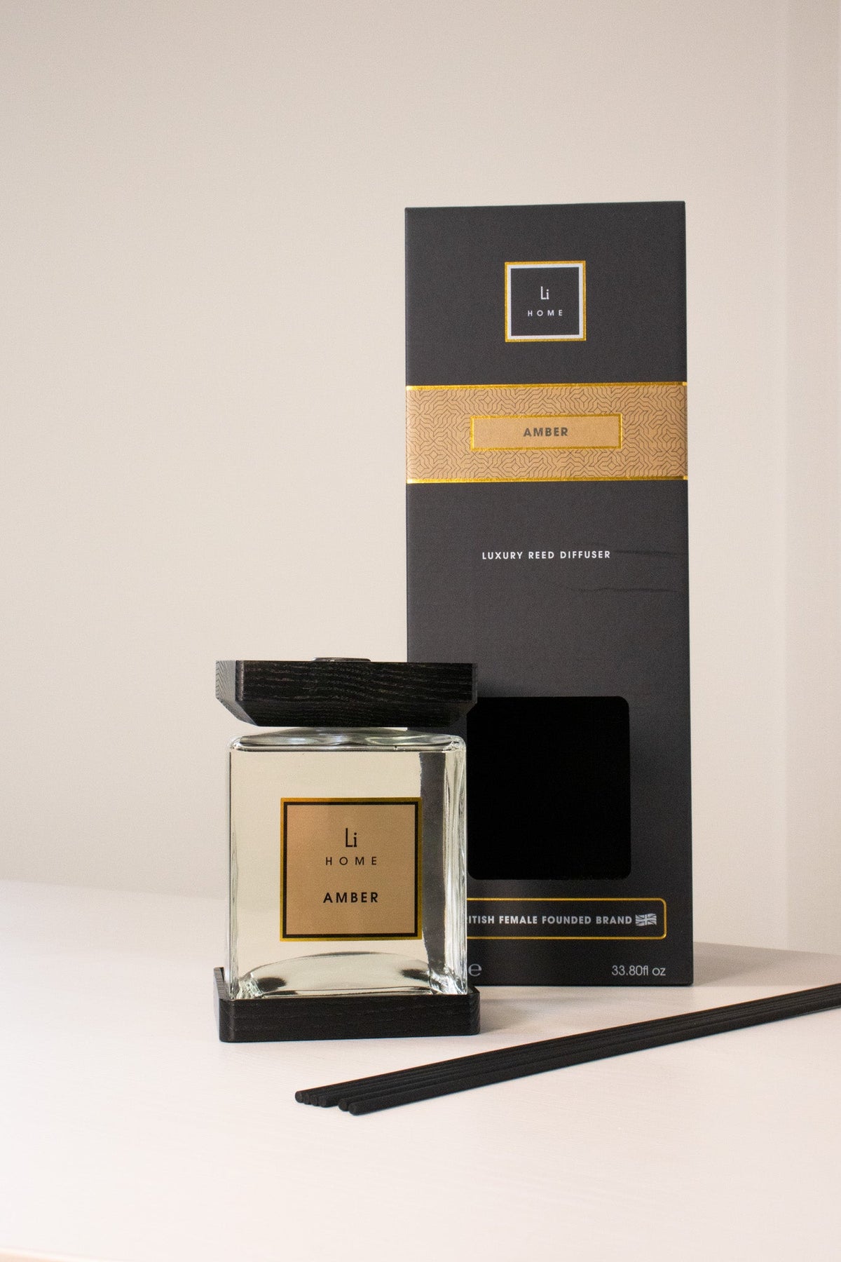 Lifestyle Home Collection Amber Square Reed Diffuser