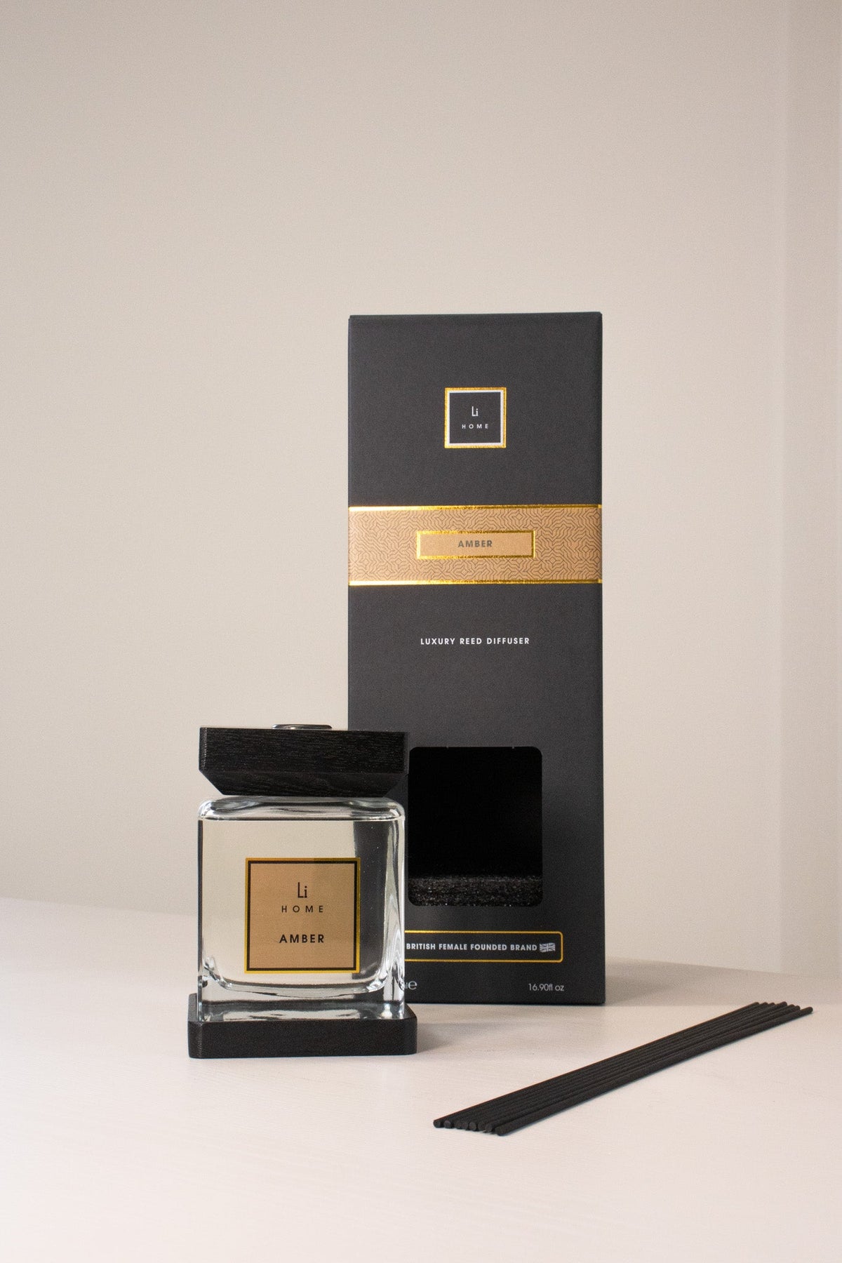 Lifestyle Home Collection Amber Square Reed Diffuser