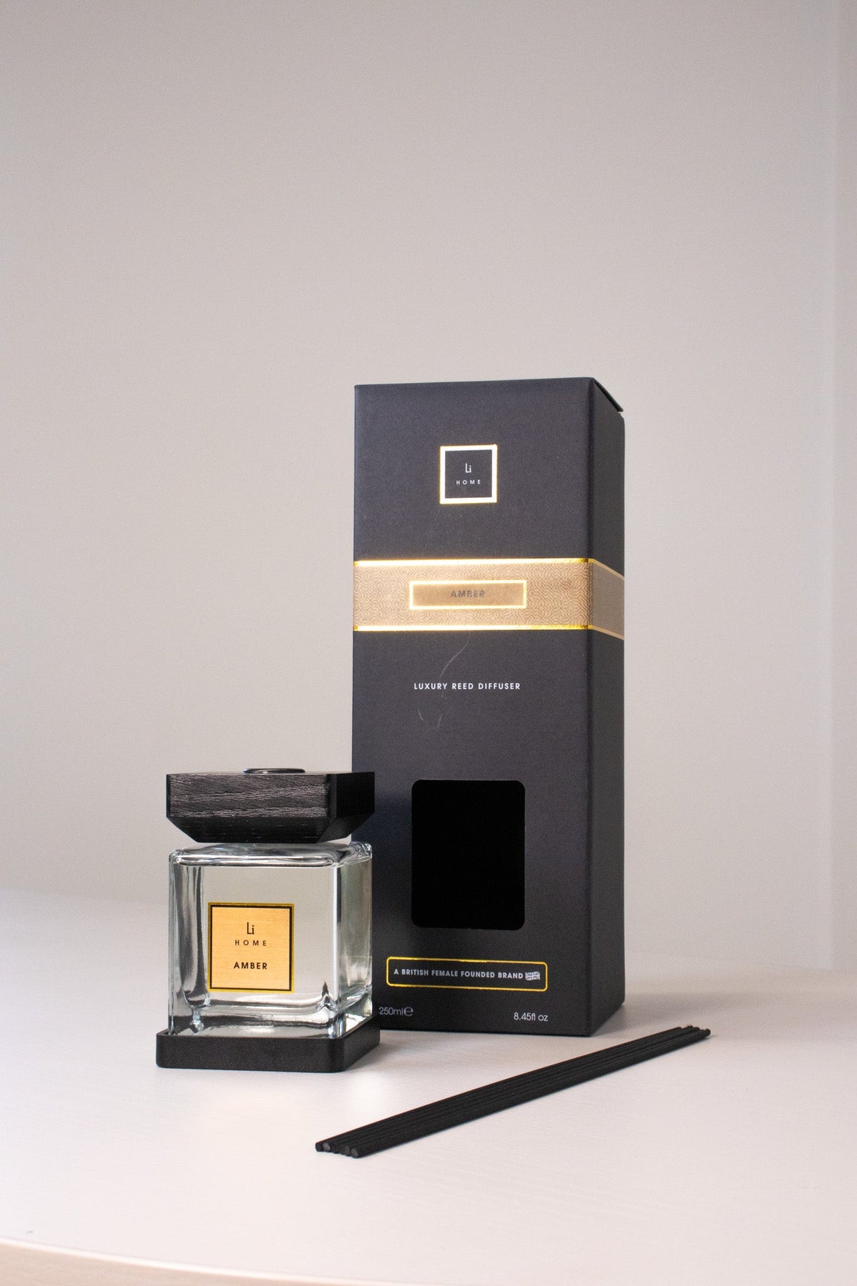 Lifestyle Home Collection Amber Square Reed Diffuser