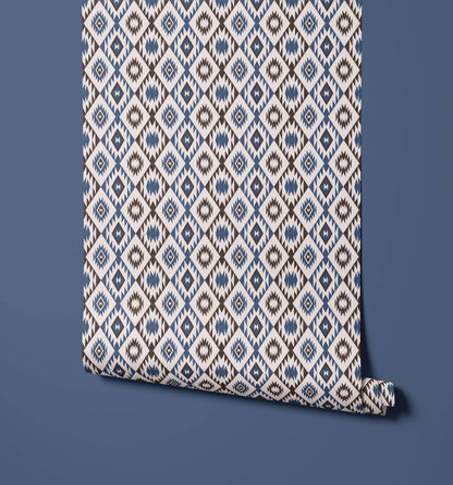 Bobbi Beck Azola Kilim Diamond Wallpaper