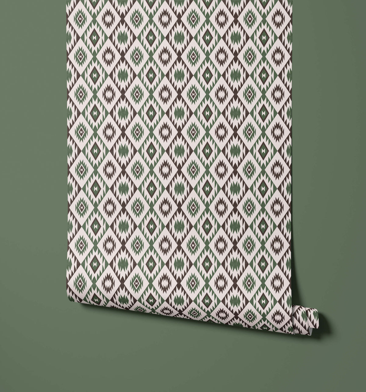 Bobbi Beck Azola Kilim Diamond Wallpaper