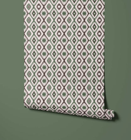 Bobbi Beck Azola Kilim Diamond Wallpaper