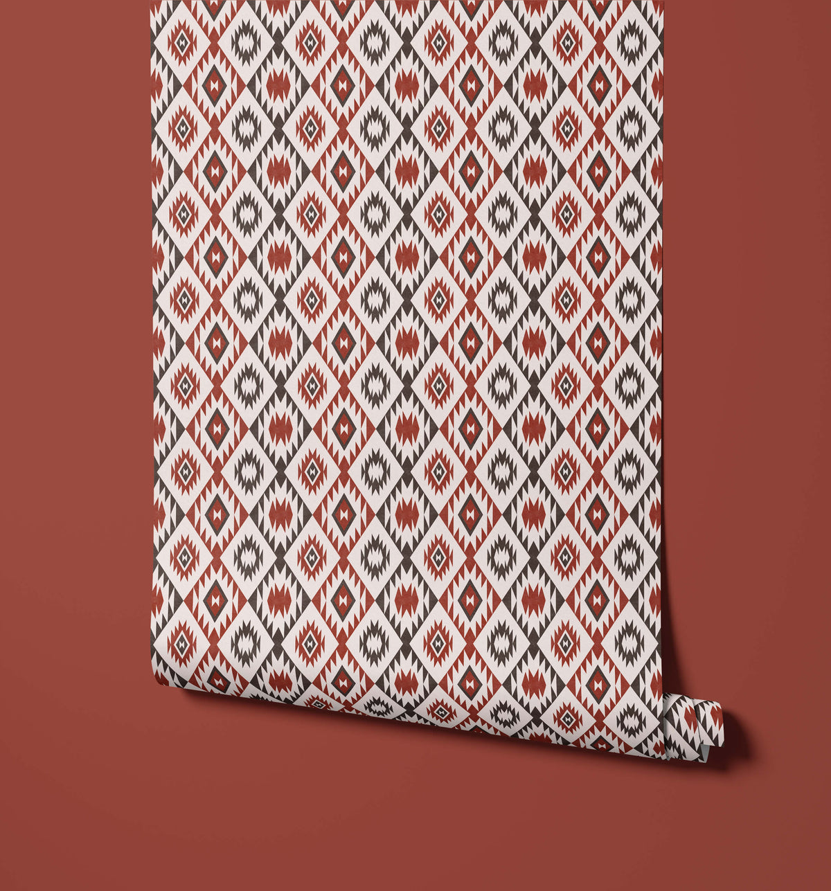 Bobbi Beck Azola Kilim Diamond Wallpaper