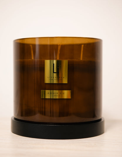 Lifestyle Home Collection Amber Fie XXL Candle 5kg