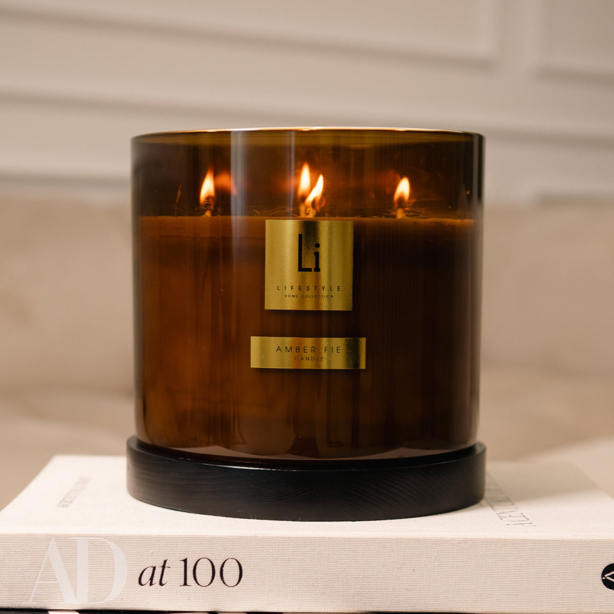 Lifestyle Home Collection Amber Fie XXL Candle 5kg