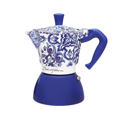 Bialetti X Dolce&Gabbana Blue Mediterranean Moka Induction