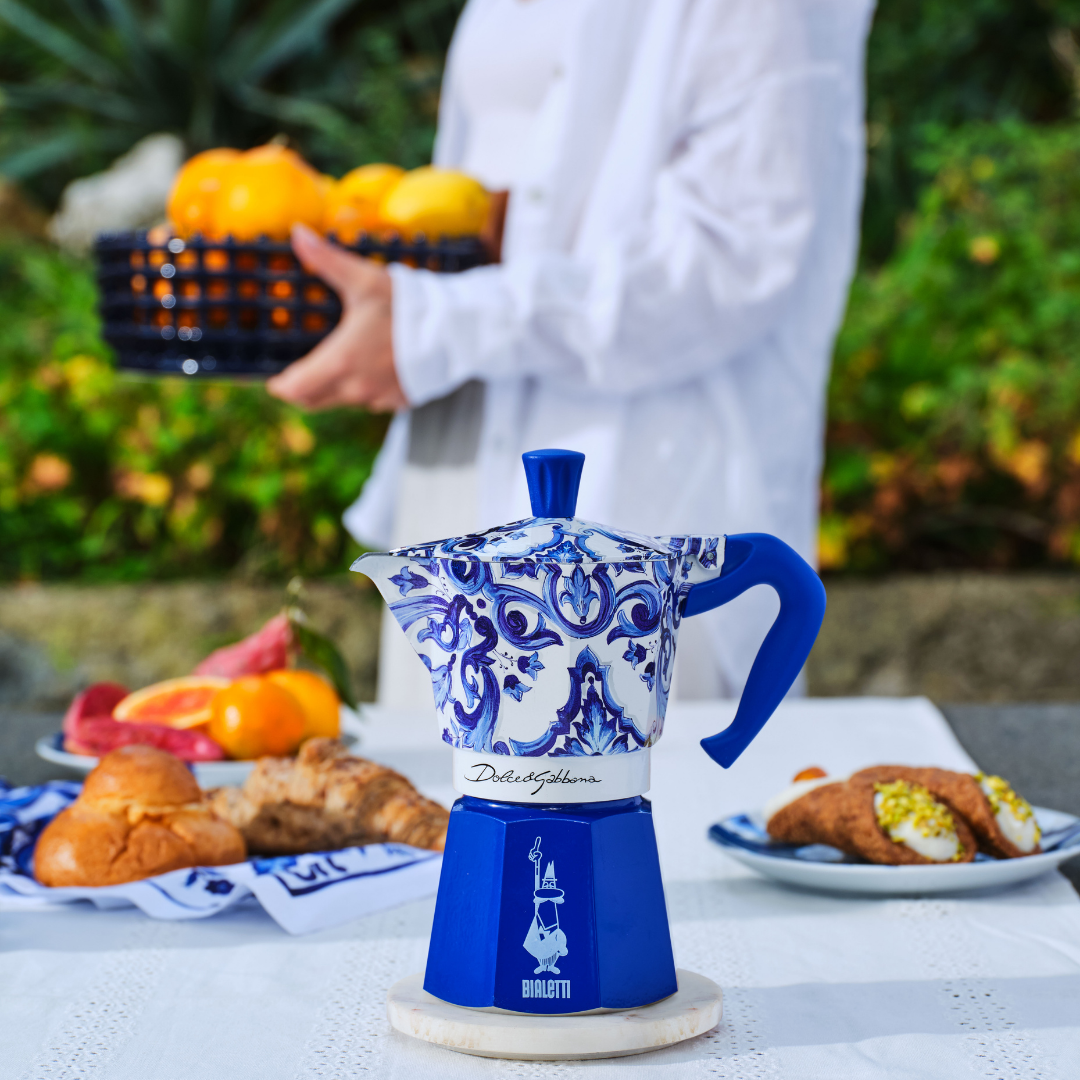 Bialetti X Dolce&Gabbana Blue Mediterranean Moka Express