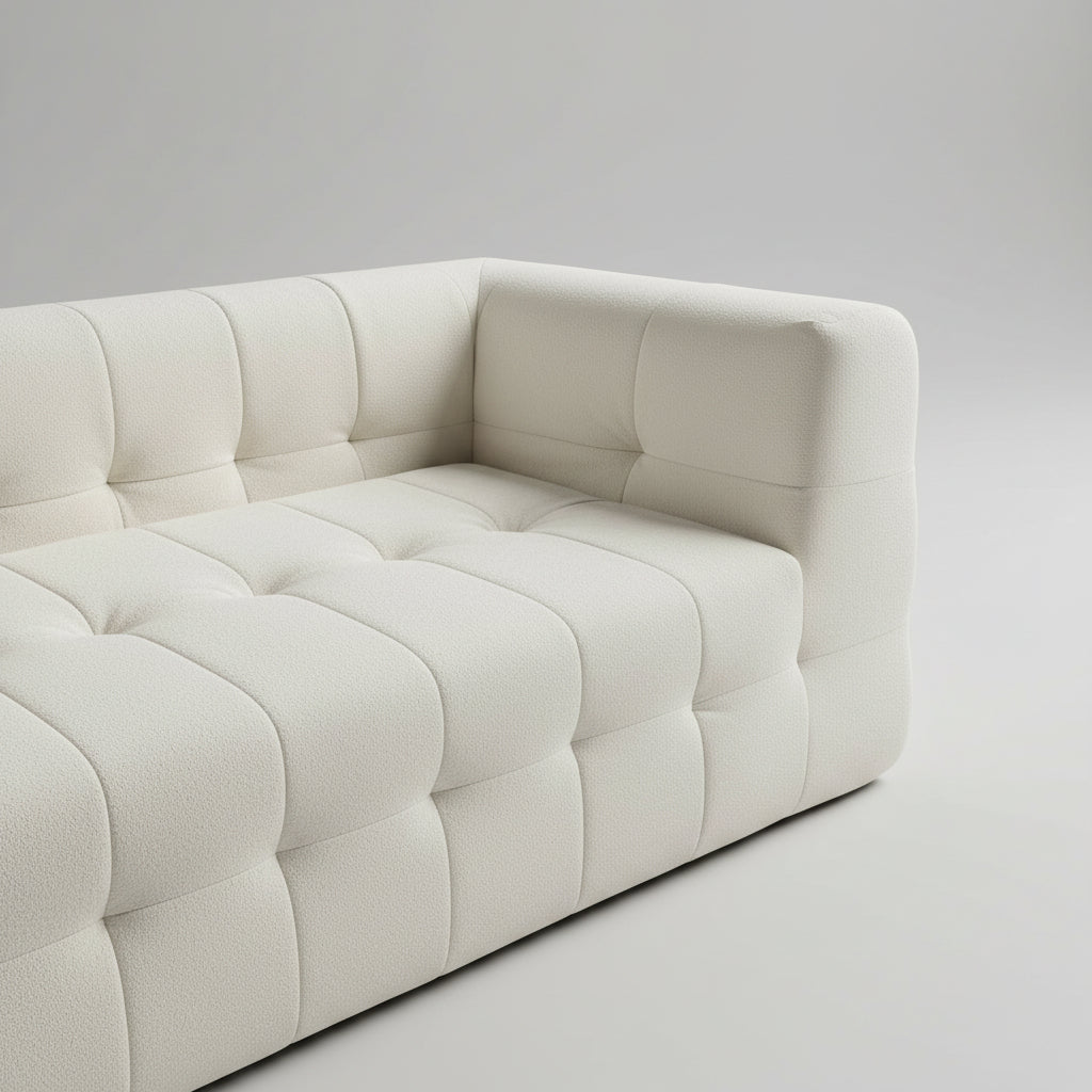 Verona Lounge Sofa - Sculptural Boneless 2-Seater with Cloud Comfort
