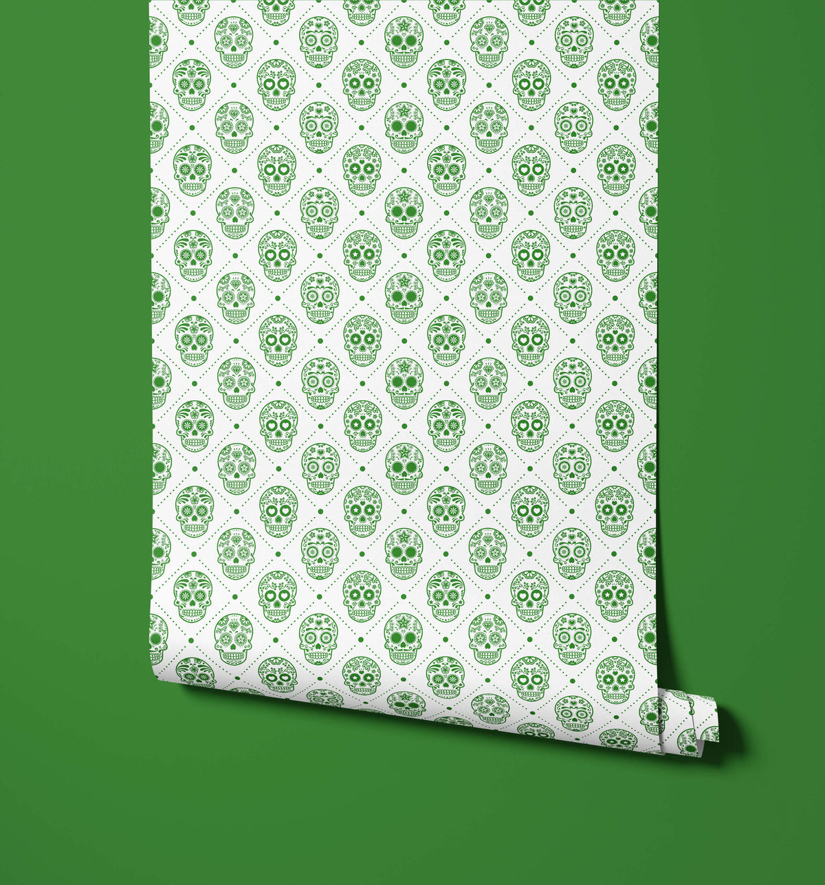 Bobbi Beck Calavera Sugar Skull Wallpaper