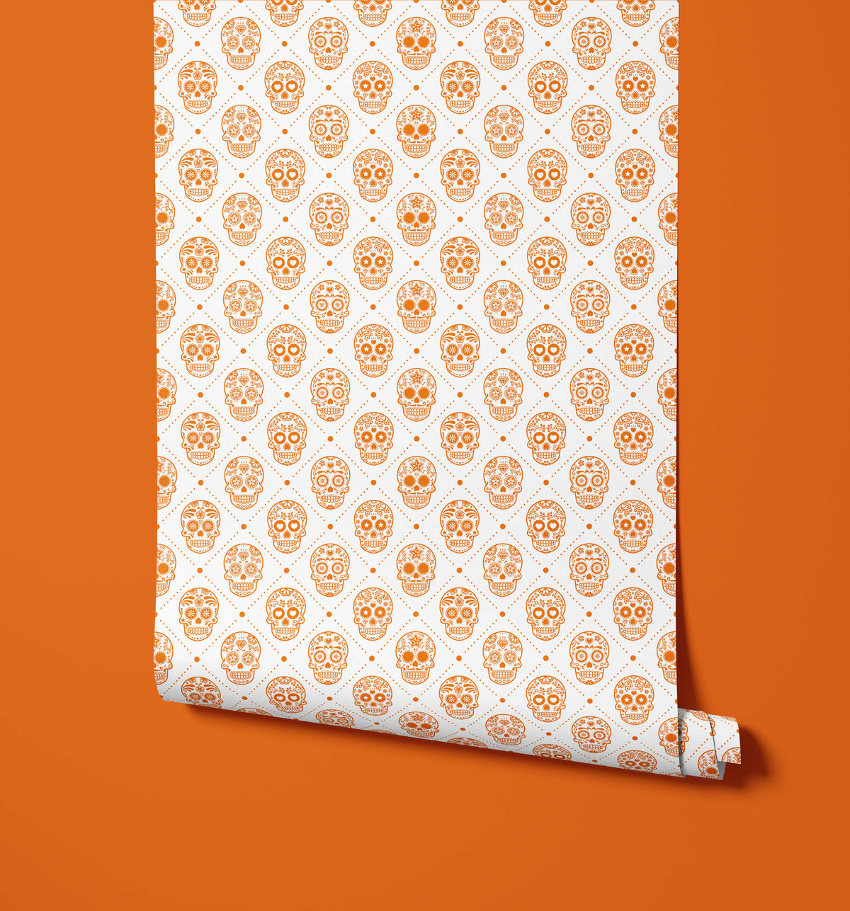 Bobbi Beck Calavera Sugar Skull Wallpaper