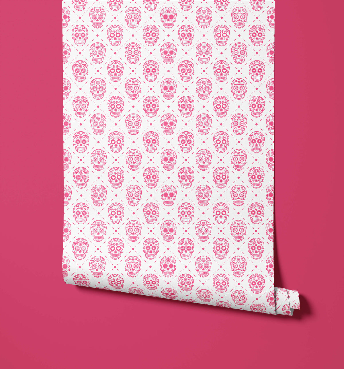 Bobbi Beck Calavera Sugar Skull Wallpaper