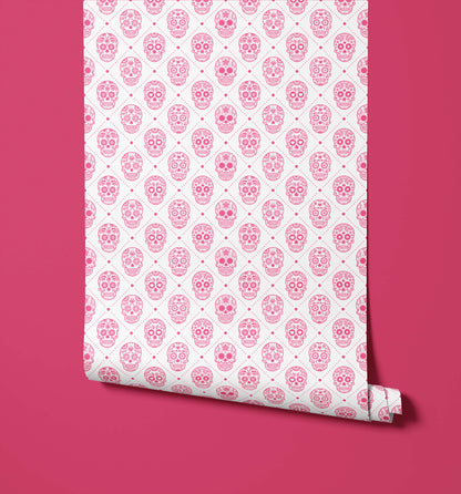 Bobbi Beck Calavera Sugar Skull Wallpaper