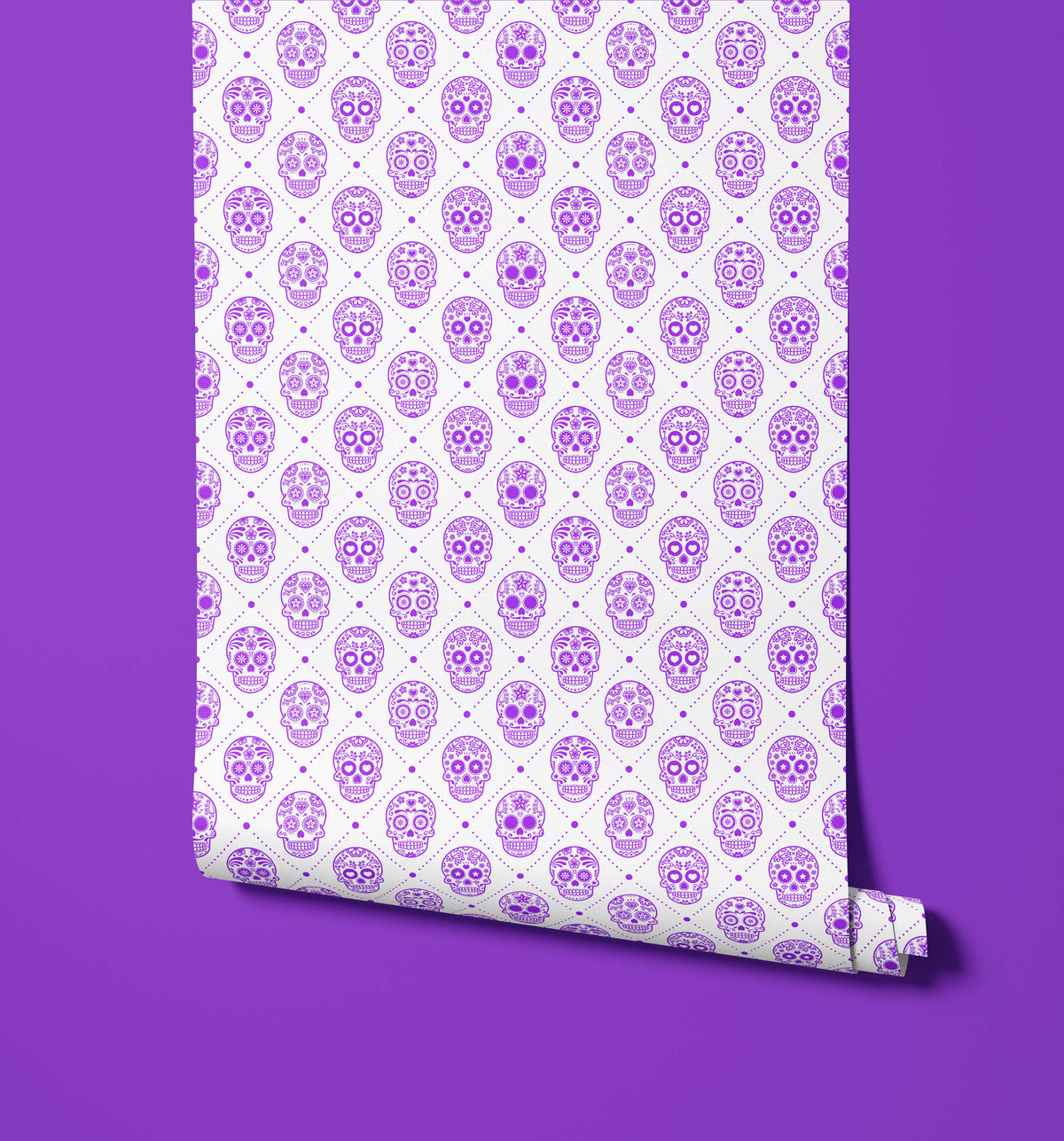 Bobbi Beck Calavera Sugar Skull Wallpaper