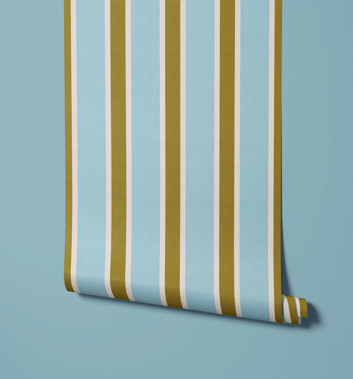 Bobbi Beck Cefalu Retro Stripe Wallpaper