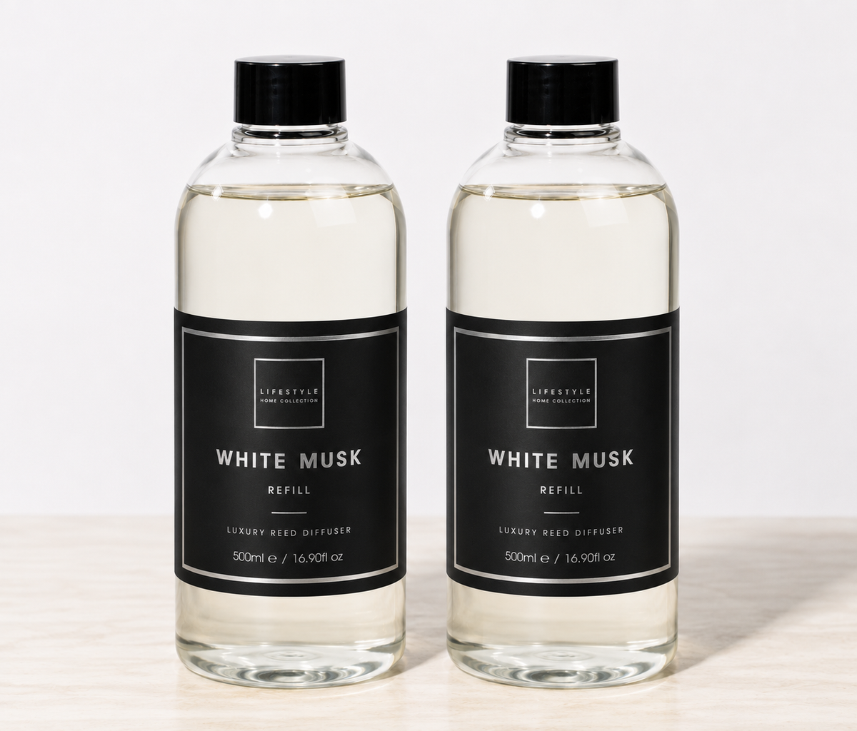 Lifestyle Home Collection White Musk XXL Diffuser Refill 2 x 500ml