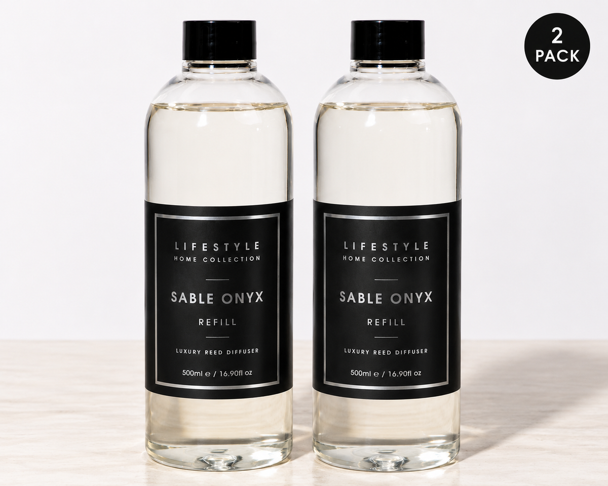 Lifestyle Home Collection Sable Onyx XXL Diffuser Refill 2 x 500ml
