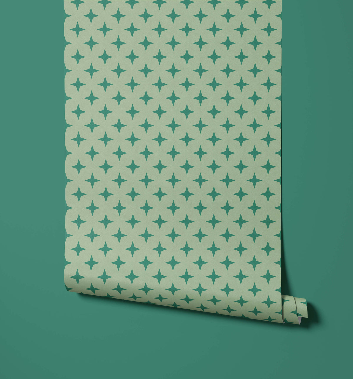Bobbi Beck Coraje Mid Century Starburst Wallpaper