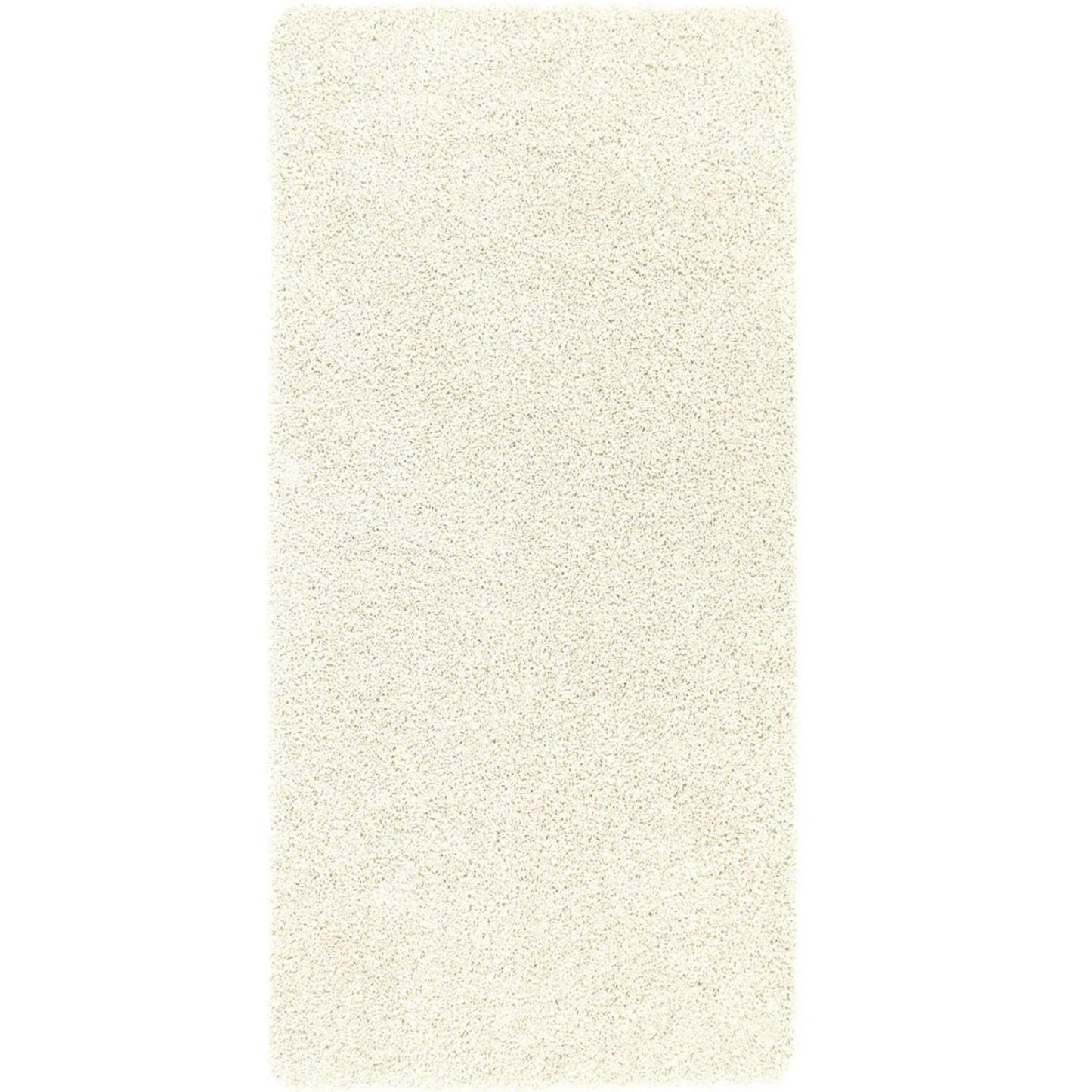 Washable Ghost Ivory Shaggy Rug