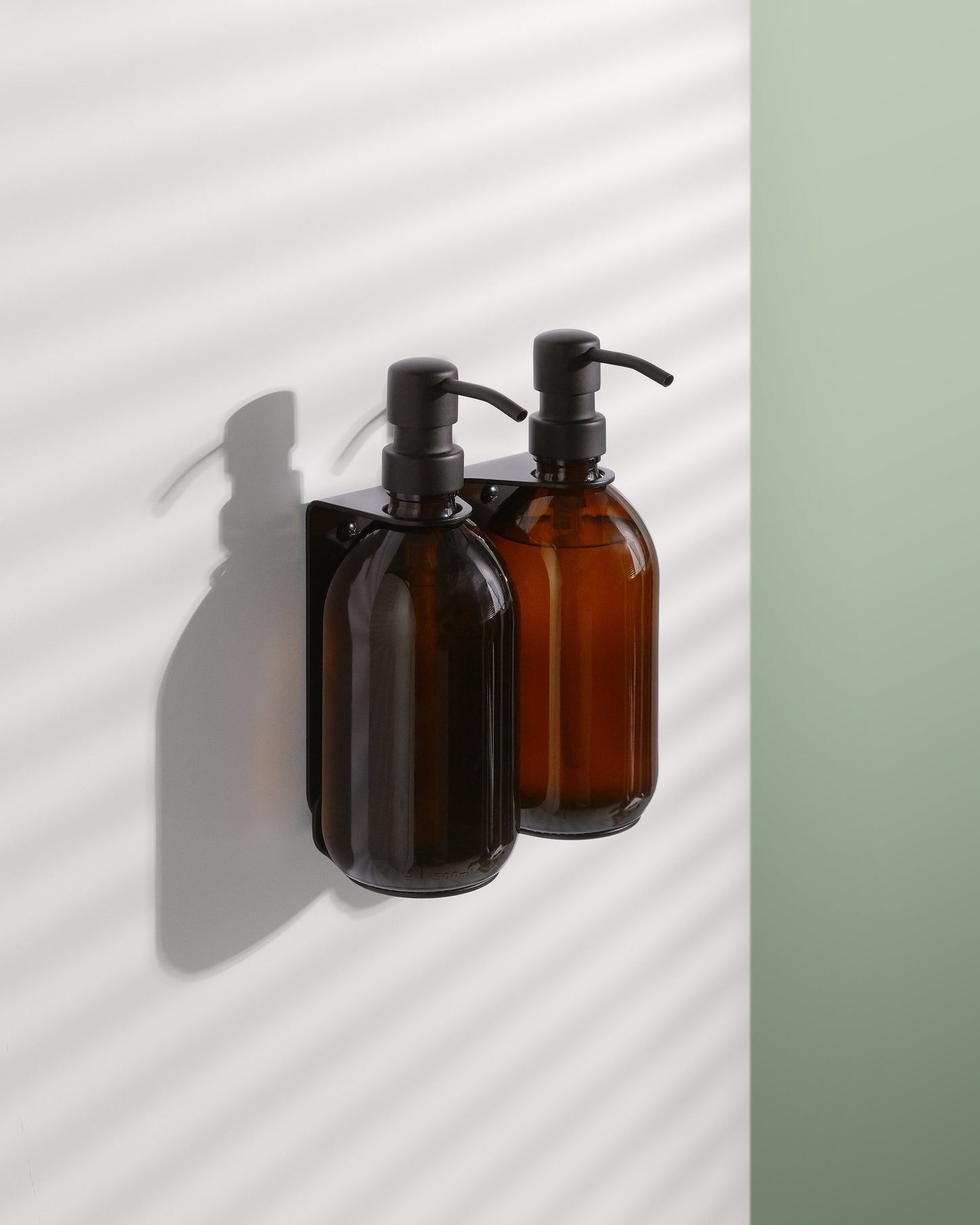 Black Double Bottle Holder