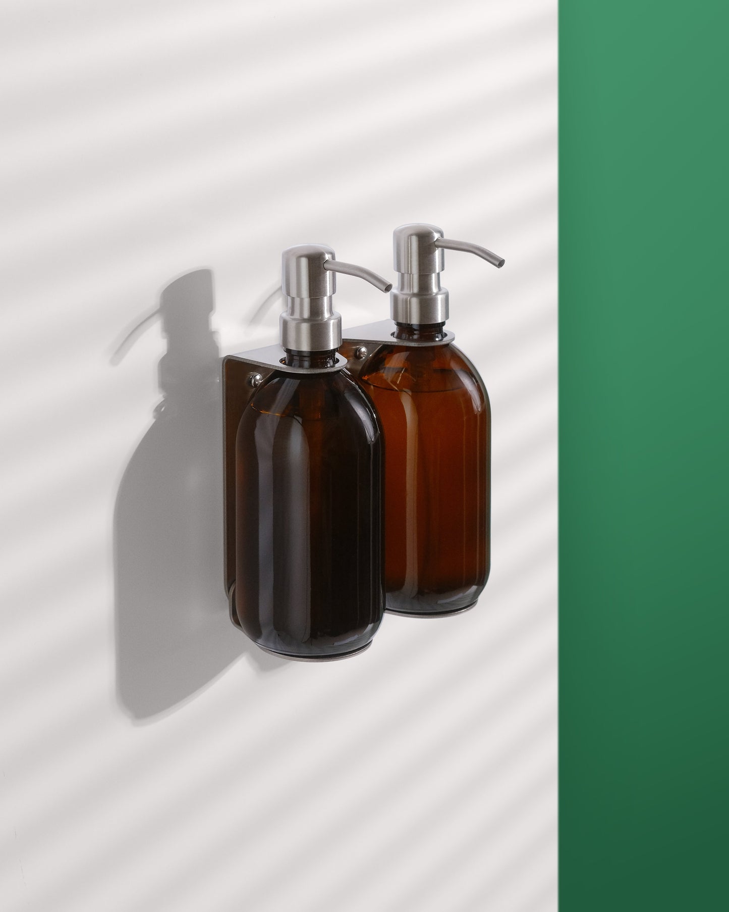 Nickel Double Bottle Holder