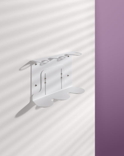 White Triple Bottle Holder