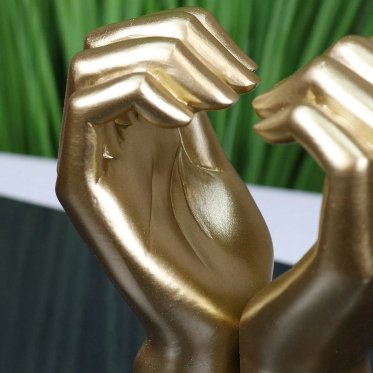 Darela Gold Heart Hands Ornament