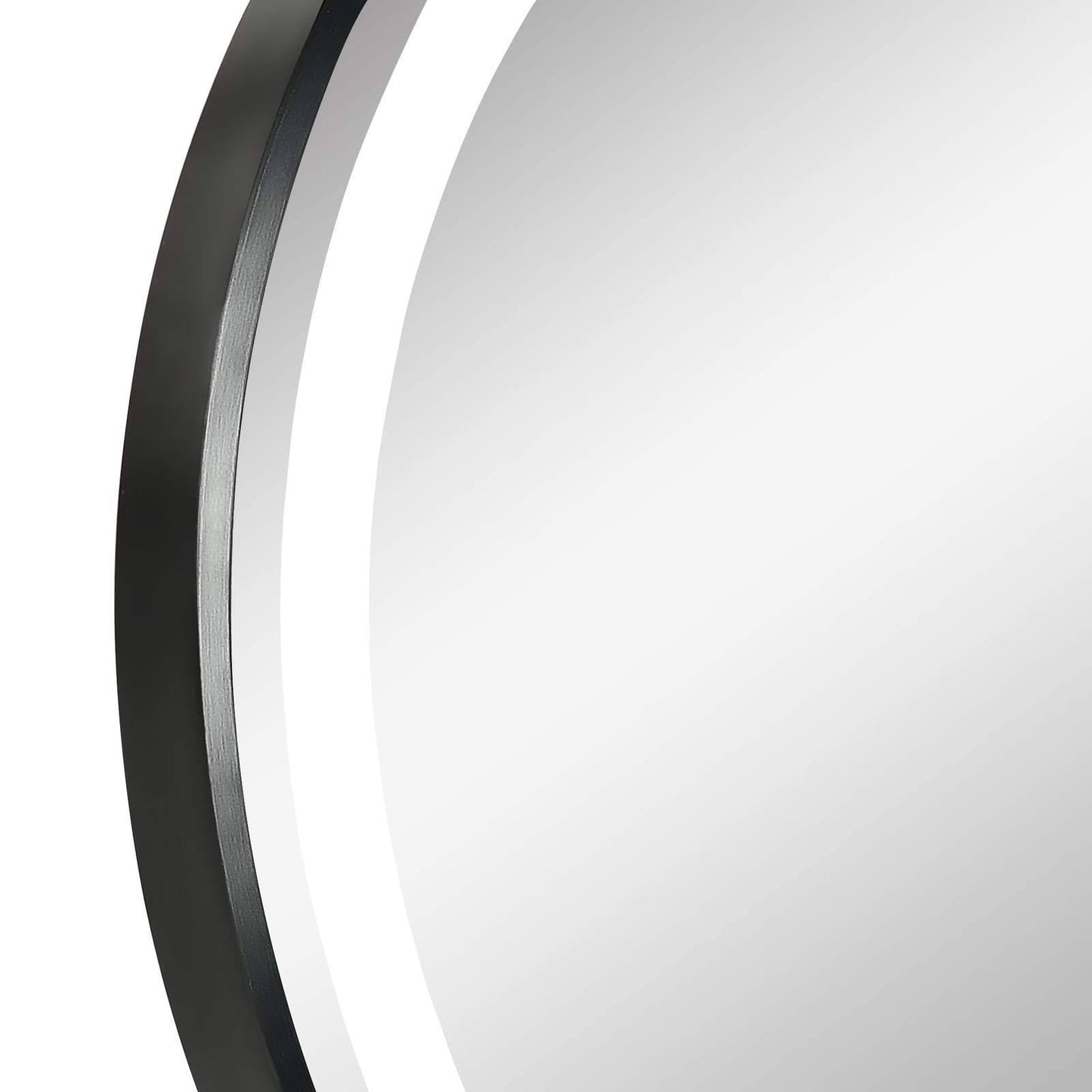 🪞 Kleankin Round LED Bathroom Mirror ✨ Illuminated Wall Mount with Smart Lighting