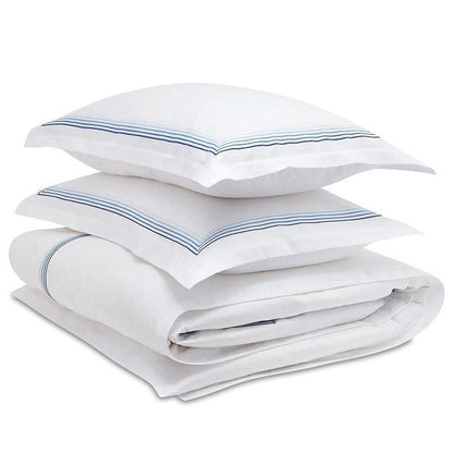 Dormitory Empress Blue Ombré Sateen Duvet Cover & Pillowcases