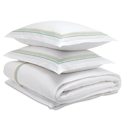 Dormitory Empress Green Ombré Sateen Duvet Cover & Pillowcases
