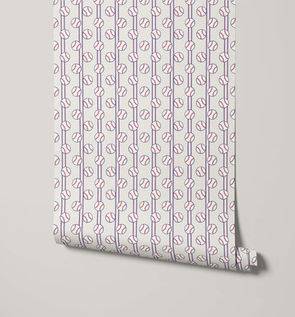 Bobbi Beck Fastball Baseball Stripe Wallpaper