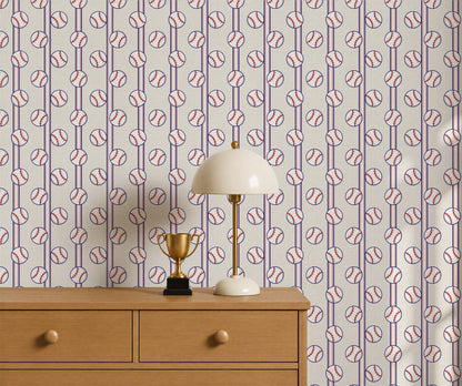 Bobbi Beck Fastball Baseball Stripe Wallpaper