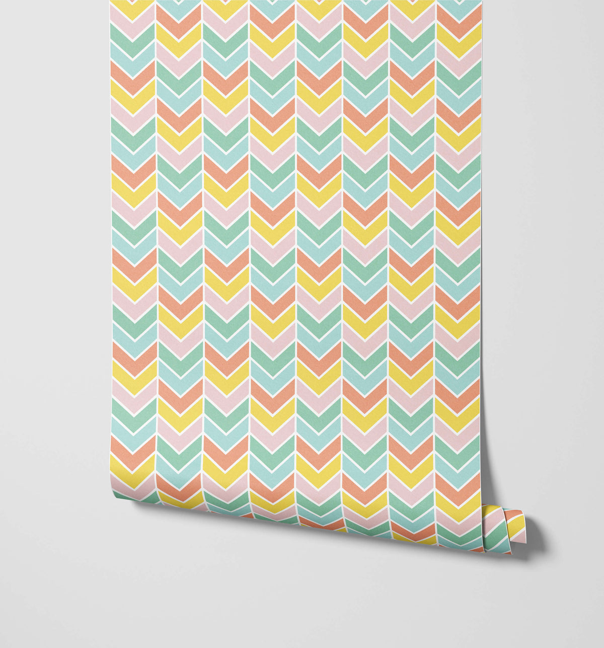 Bobbi Beck Fiesta Chevron Wallpaper
