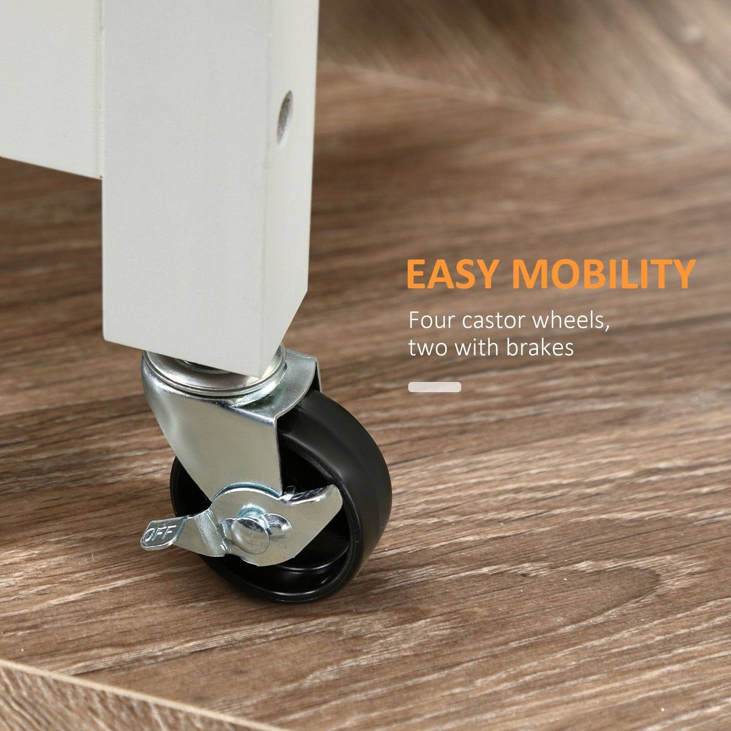 🍽️ Premium Kitchen Trolley - Mobile Storage & Serving Cart 🛒