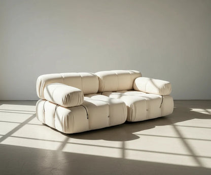 Camaleonda Modular Sectional Sofa - Faux Suede Charcoal