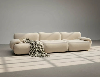 Aura Modular Lounge Sofa - Cloud Comfort Sculptural Design