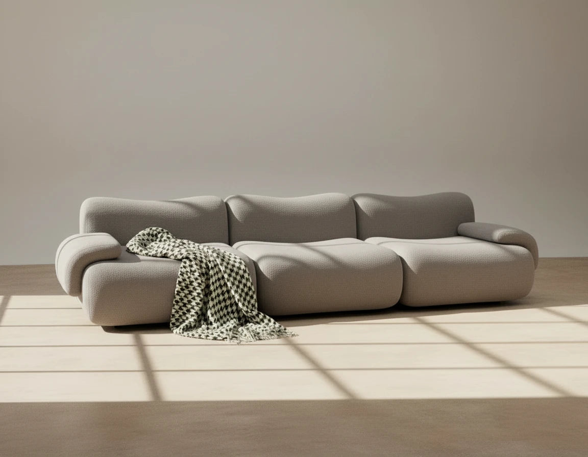 Aura Modular Lounge Sofa - Cloud Comfort Sculptural Design